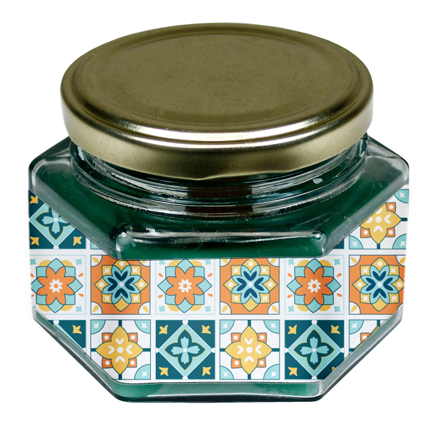 Persian Scented Jar Candle with Wooden Wick – Designed to Bring Serenity and Style to Your Home