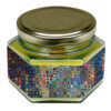 Thumbnail 2: Persian Tile-Inspired Jar Candle with Wooden Wick –  Bring Serenity and Sophisticated Style to Your Home