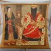 Thumbnail 2: Persian Velvet Cushion Cover with Fath-Ali Shah Qajar Design – A Touch of Royal Persian Heritage