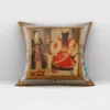 Persian Velvet Cushion Cover with Fath-Ali Shah Qajar Design – A Touch of Royal Persian Heritage (2)