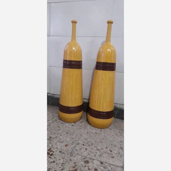 Persian Wooden Meel Club – Heavyweight 14kg for Strength & Fitness