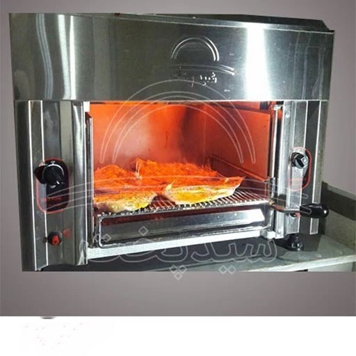 Premium Smokeless Stainless Steel Steel Top-Heat Gas Grill – Ideal for Kebab, Steak & BBQ at Home