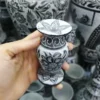 Thumbnail 3: Stone Incense Burner – Hand-Carved Floral Vase Shape for Relaxation & Decor