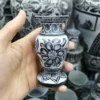 Thumbnail 5: Stone Incense Burner – Hand-Carved Floral Vase Shape for Relaxation & Decor