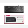 Thumbnail 9: Tesco TK 8027 Wired Keyboard – Ideal for Windows and Mac, Soft Keys, USB Connection