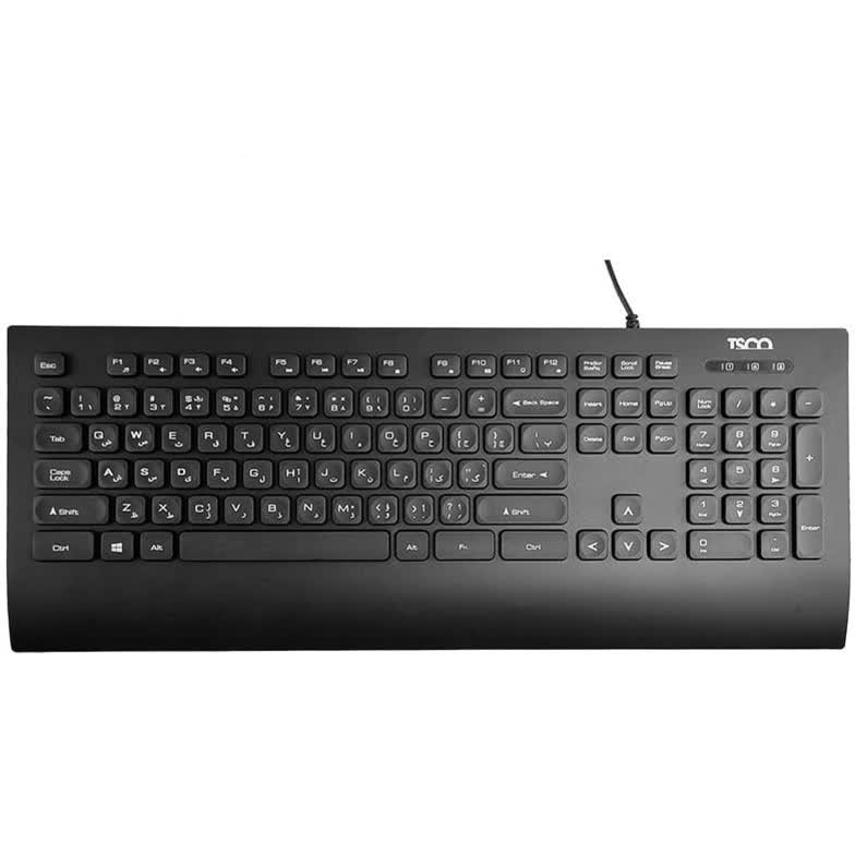 Main image of Tesco TK 8027 Wired Keyboard – Ideal for Windows and Mac, Soft Keys, USB Connection