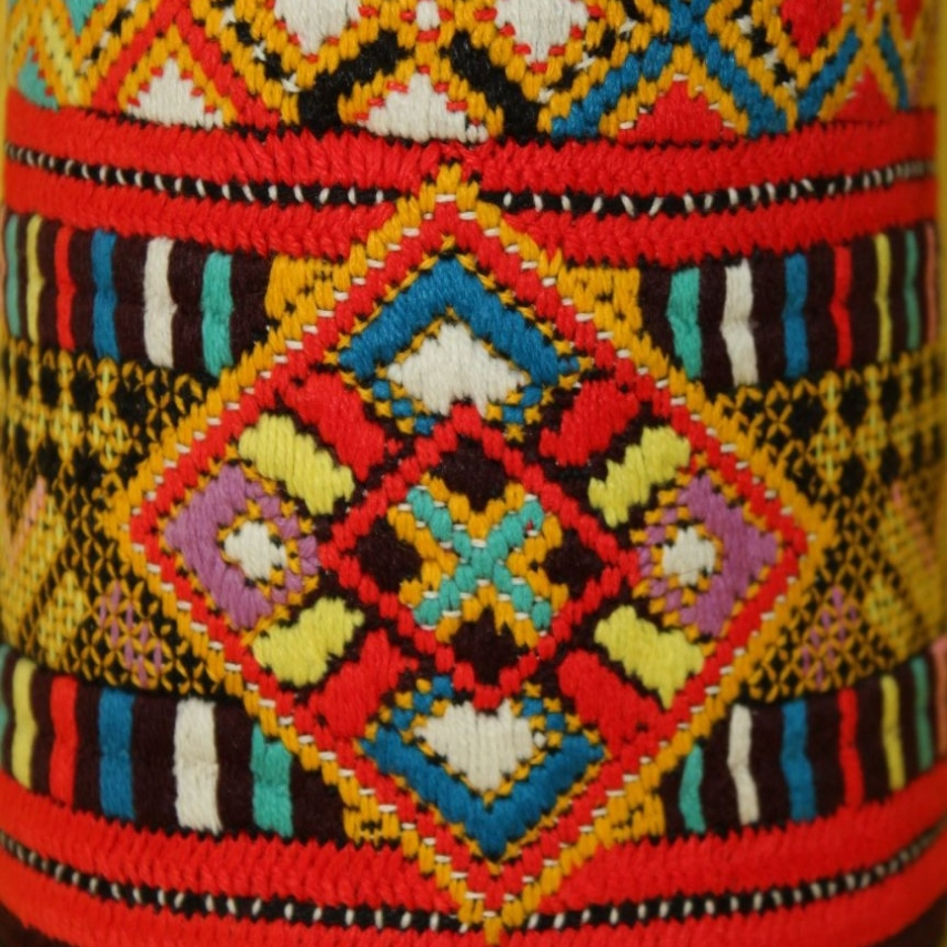 Traditional Baluchi Embroidery Silk Handbag – Handcrafted for Unique Stylish Women