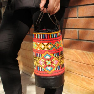 Traditional Baluchi Embroidery Silk Handbag – Handcrafted for Unique Stylish Women