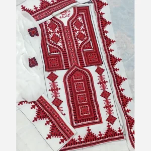 Traditional Persian Baluchi Dress for Girls – Intricate Machine Stitched Embroidery