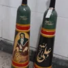 Thumbnail 2: Traditional Persian Meel Clubs, Hand-Painted Imam Ali – 5 KG Each, Mulberry Wood