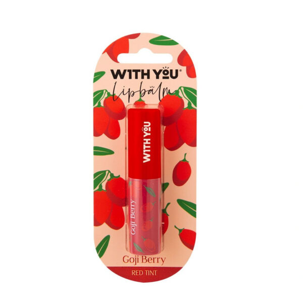 WITH YOU Lip Balm – Goji Berry, Energy for Your Lips