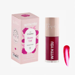 WITH YOU Peony Lip & Cheek Tint – Shade C1, Subtle Color & Natural Glow