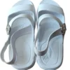Thumbnail 2: White Ihram Slippers with Adjustable Back Strap for Men – Comfortable Choice for Hajj and Umrah Pilgrimage