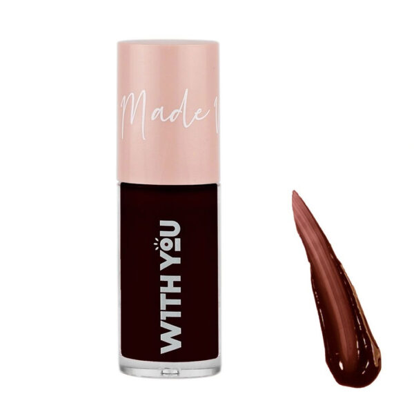 With You Liquid Lip Tint – Shade J4, Perfect for Lips, Cheeks, and Contour (2)