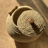 Thumbnail 3: Persian Traditional Kapu - Handwoven Palm Leaf Storage Basket with One-Piece Lid and Wooden Handles