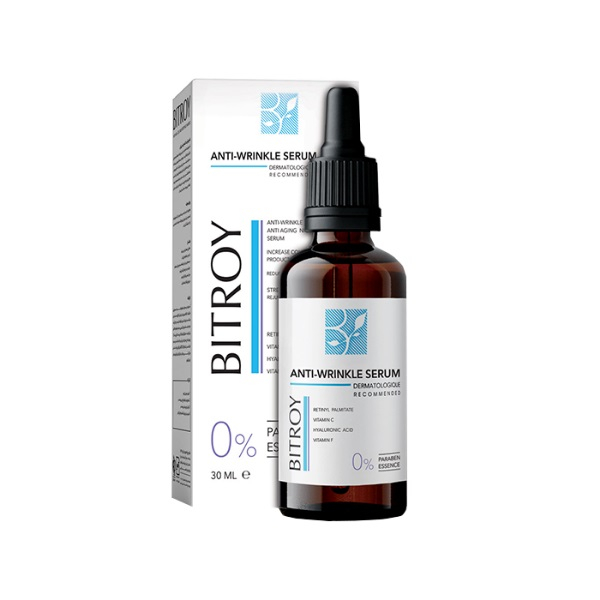 Main image of Bitroy Anti Wrinkle Vitamin C And Hyaluronic Acid Serum for Wrinkled Skin - 30ml