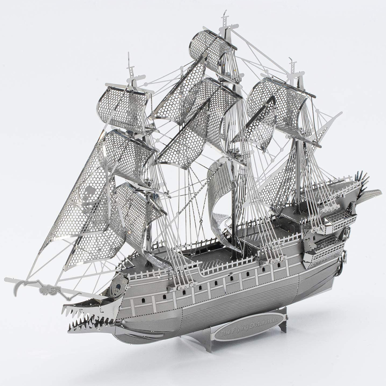 3D Metal Puzzle Construction Kit – The Flying Dutchman Sailing Ship Model (Build-It-Yourself Assembly Puzzle)