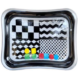 Inflatable Alphabet Splash Pad – Outdoor Sprinkler Water Mat with A‑Z Cartoon Letters – Fun Fountain Play Pad for Kids