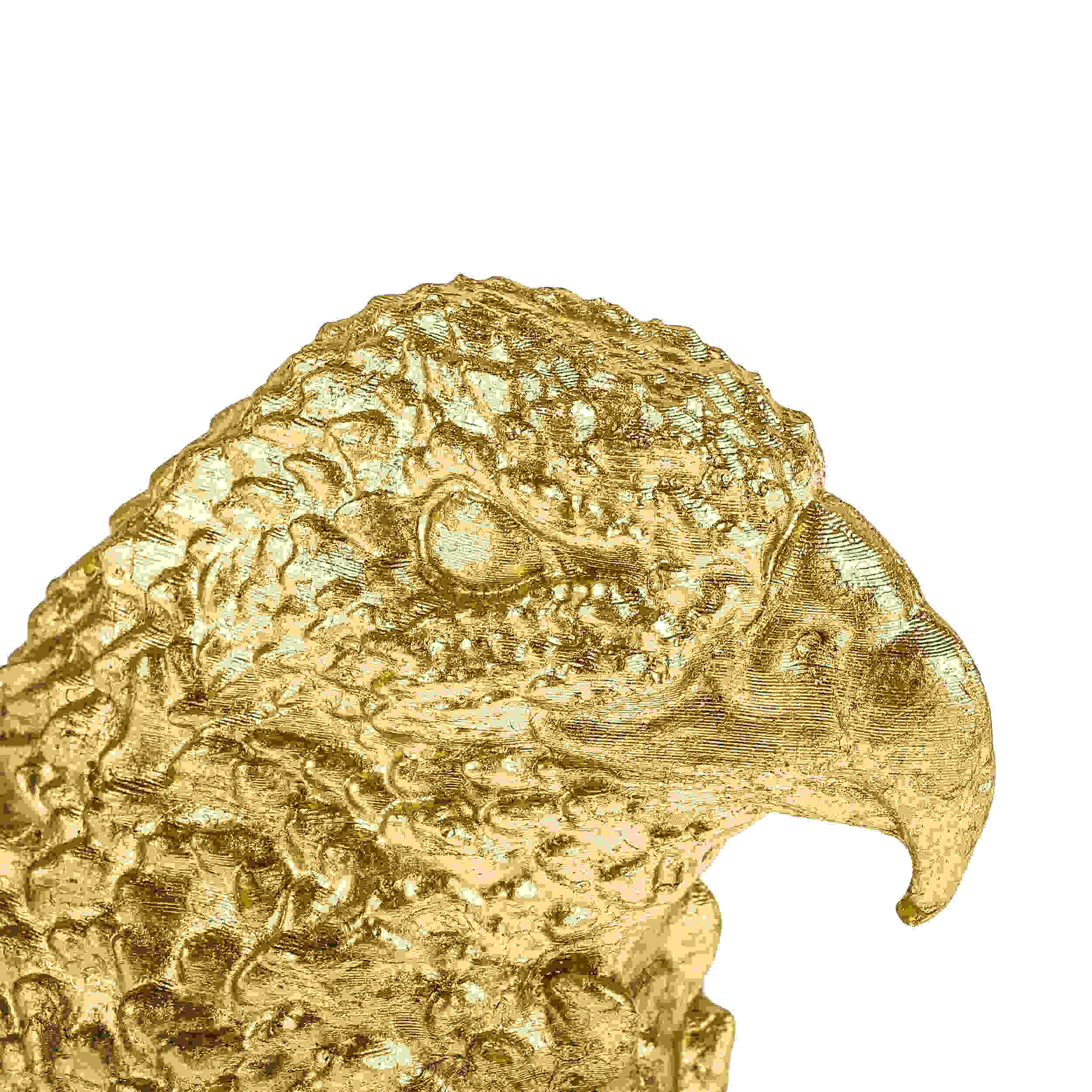 Golden Eagle Head Gear Shift Knob – Sculpted Design for Manual Transmission Cars