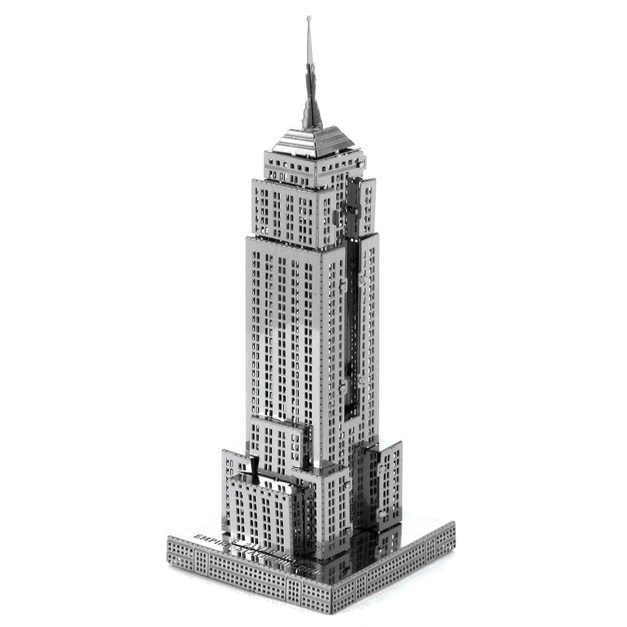 3D Metal Puzzle Construction Kit – The Empire State Building Model (Build-It-Yourself Assembly Puzzle)