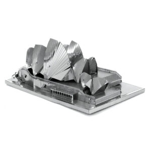 3D Metal Puzzle Construction Kit – Sydney Opera House Model (Build-It-Yourself Assembly Puzzle)