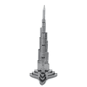 3D Metal Puzzle Construction Kit – Burj Khalifa Model (Build-It-Yourself Assembly Puzzle)