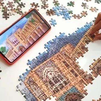 1000-Piece Jigsaw Puzzle – Khaju Bridge of Isfahan