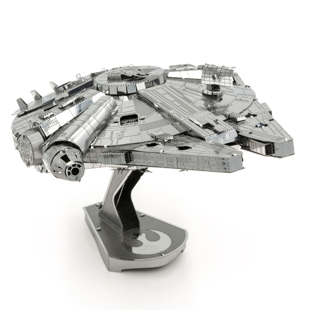 3D Metal Puzzle Construction Kit – Millennium Falcon Model (Build-It-Yourself Assembly Puzzle)