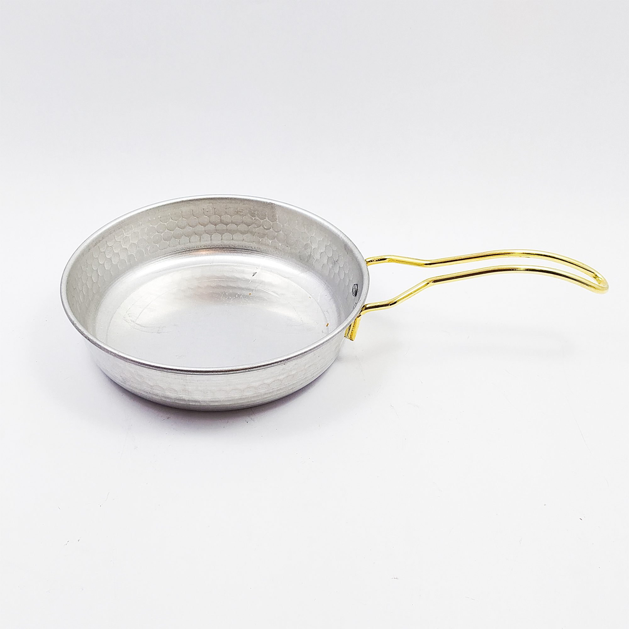 3‑Piece Hammered Aluminum Frying Pan Set with Metal Handles – Non‑Stick Cookware for Everyday Kitchen