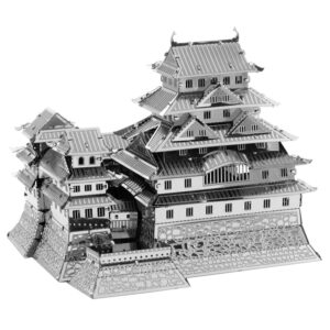 3D Metal Puzzle Construction Kit – Himeji-Jo Castle Model (Build-It-Yourself Assembly Puzzle)