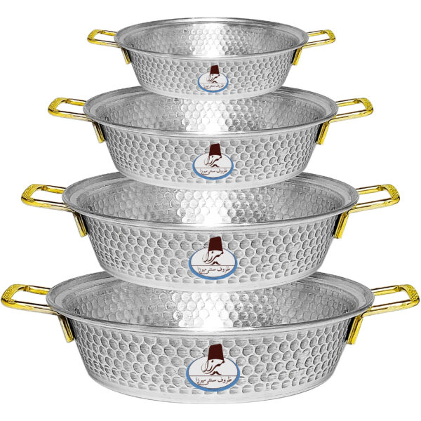 4‑Piece-Aluminum-Frying-Pan-Set-with-Gold-Metal-Handles-–-Non-Stick-Cookware-for-Everyday-Use-1