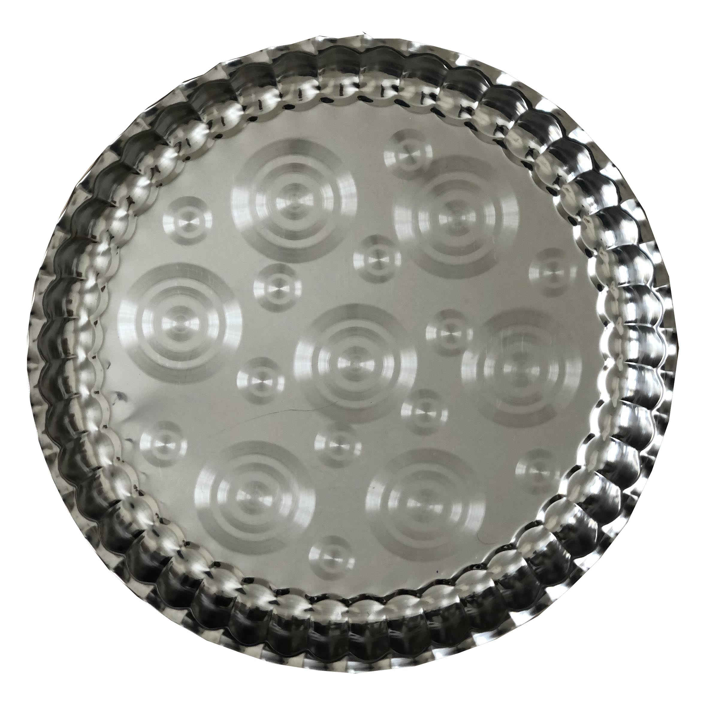 4‑Piece Stainless Steel Serving Tray Set – Elegant & Durable for Persian Cuisine and Everyday Use