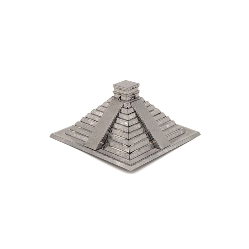 3D Metal Puzzle Construction Kit – Pyramid Model (Build-It-Yourself Assembly Puzzle)