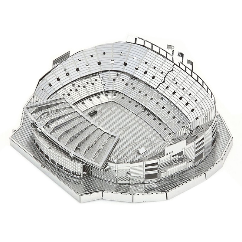 3D Metal Puzzle Construction Kit – Sports Stadium Model (Build-It-Yourself Assembly Puzzle)