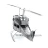 Thumbnail 3: 3D Metal Puzzle Construction Kit – Huey Helicopter Model (Build-It-Yourself Assembly Puzzle)