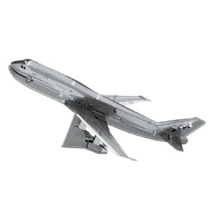 3D Metal Puzzle Construction Kit – Boeing 747 Model (Build-It-Yourself Assembly Puzzle)