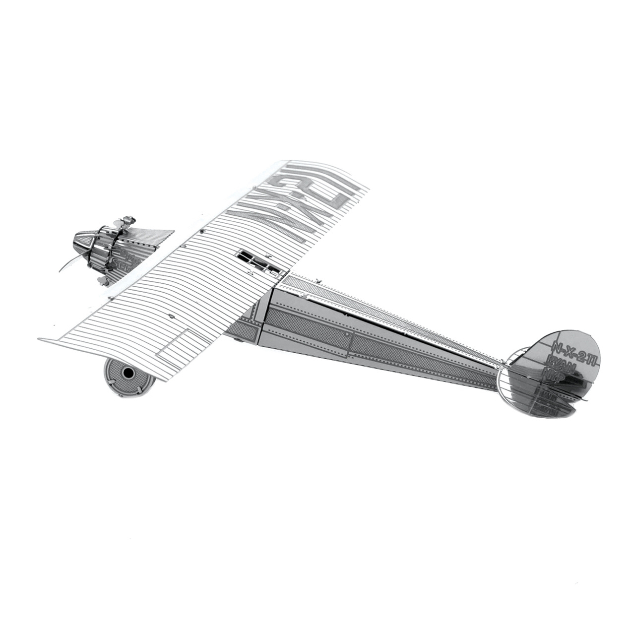 Main image of 3D Metal Puzzle Construction Kit – Spirit of Saint Louis Model (Build-It-Yourself Assembly Puzzle)