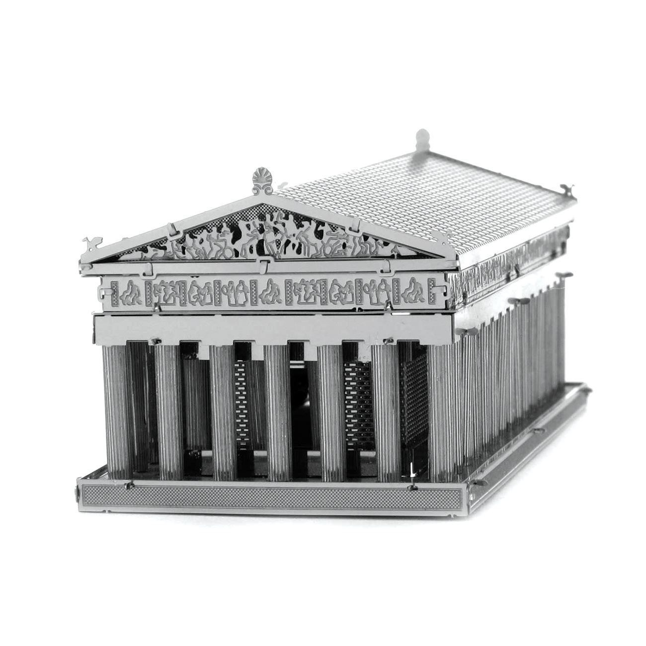 3D Metal Puzzle Construction Kit – Parthenon Model (Build-It-Yourself Assembly Puzzle)