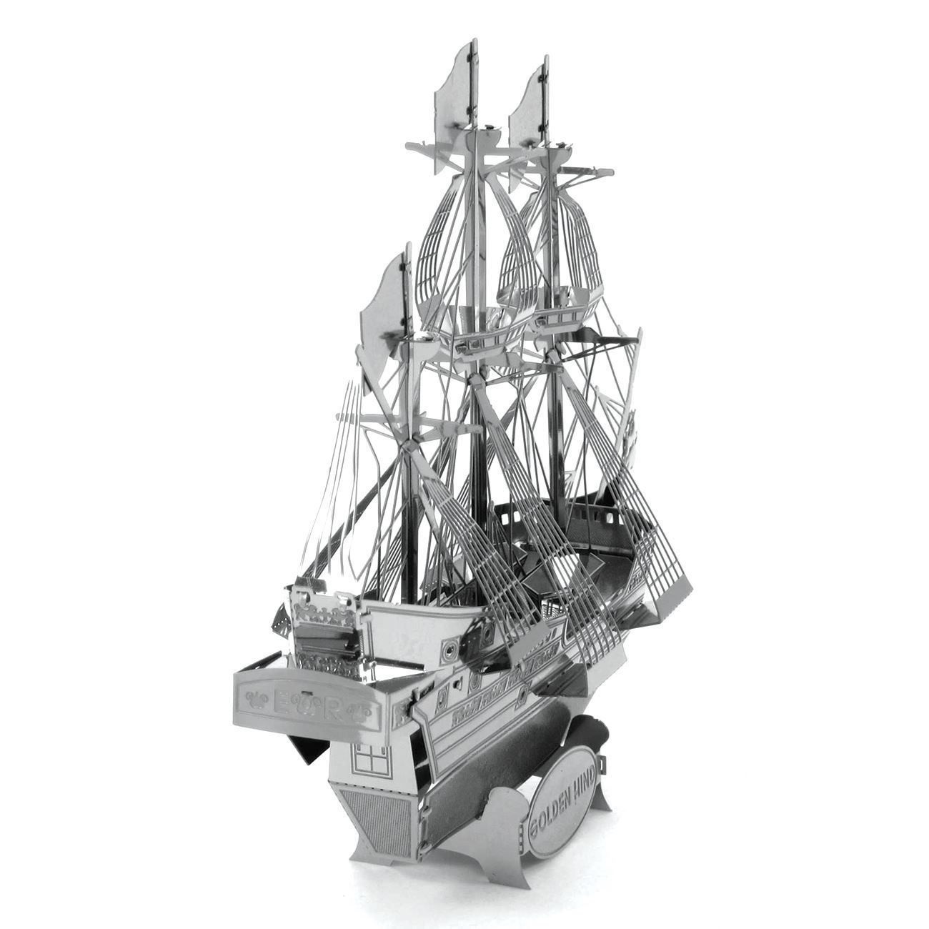 3D Metal Puzzle Construction Kit – USS Arizona Battleship Model (Build-It-Yourself Assembly Puzzle)