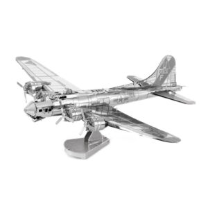 3D Metal Puzzle Construction Kit – Aircraft B-17 Model (Build-It-Yourself Assembly Puzzle)