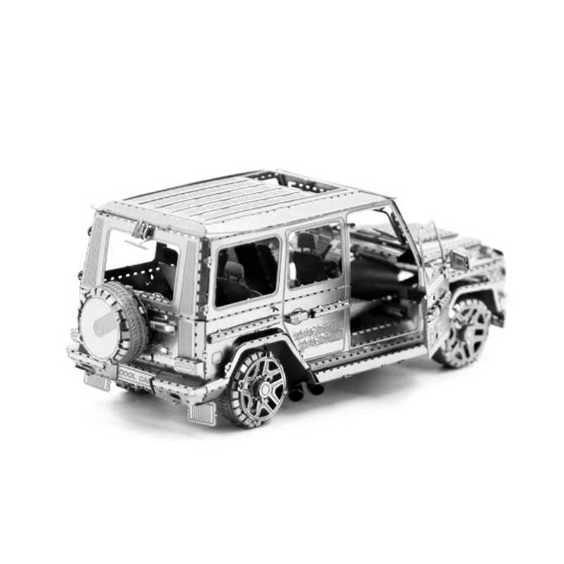 3D Metal Puzzle Construction Kit – Jeep G500 Model (Build-It-Yourself Assembly Puzzle)