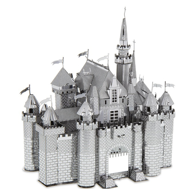 3D Metal Puzzle Construction Kit – Disney Castle Model (Build-It-Yourself Assembly Puzzle)