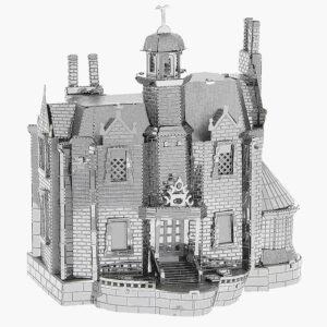 3D Metal Puzzle Construction Kit – Ghost Castle Model (Build-It-Yourself Assembly Puzzle)