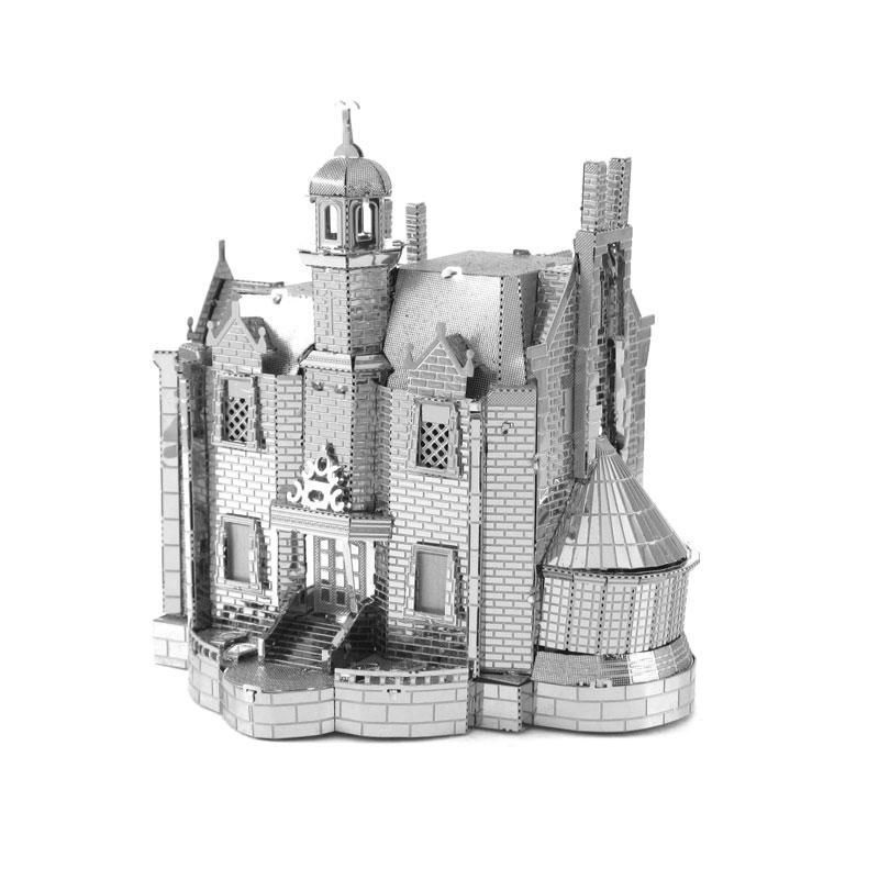 3D Metal Puzzle Construction Kit – Ghost Castle Model (Build-It-Yourself Assembly Puzzle)