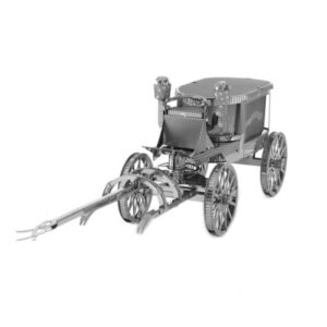 3D Metal Puzzle Construction Kit – Ghost Car Carriage Model (Build-It-Yourself Assembly Puzzle)