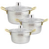 6-Piece-Hammered-Pot-Set-–-Non-Stick-Cookware-with-Dual-Metal-Handles-for-Everyday-Cooking-3