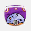 Dog Diaper – XS Size, Purple with Colorful Donut Design