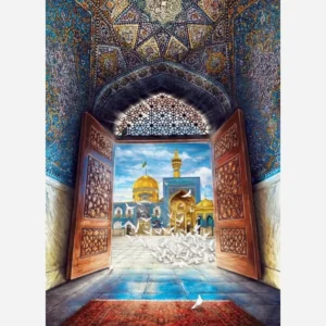 1000-Piece Jigsaw Puzzle – Imam Reza Shrine Design