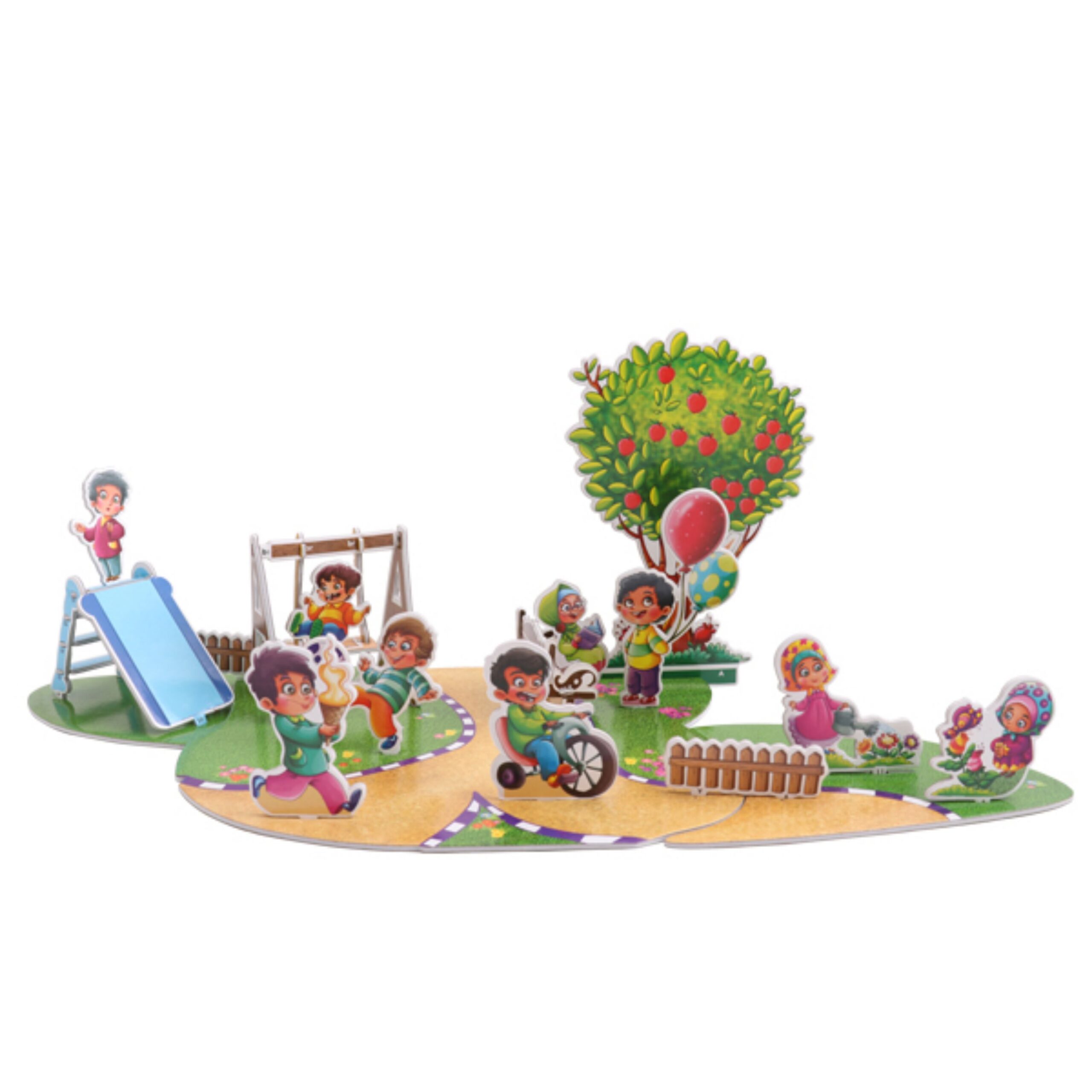 3D Foam Puzzle – Children’s Park Design (Washable & Unbreakable)