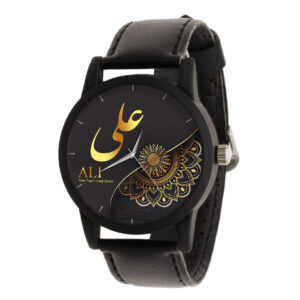 Analog Watch Ali – Classic Black Dial for Daily Wear, Casual Style and Everyday Outfits